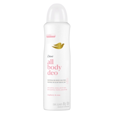 Desodorante en Aerosol Dove All Body Raspberry x150ml