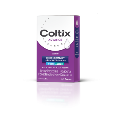 Coltix Advance Descongestivo Oftálmico Colirio x12 ml