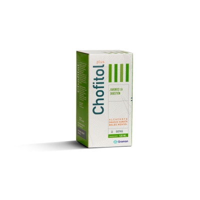 Chofitol Plus Mentol Gotas Colagogo Colerético x 120 ml