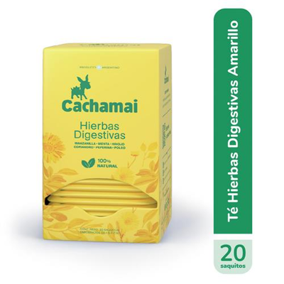 Cachamai Te x20sob Hierbas Digestivas Env.amarillo