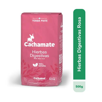 Cachamate Yerba x500gr Rosa