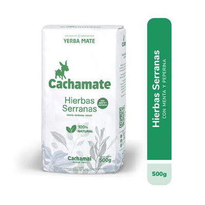 Cachamate Yerba x500gr Serrana