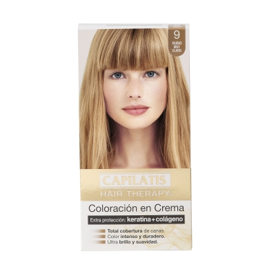 Coloración Capilatis Rubio Muy Claro 9