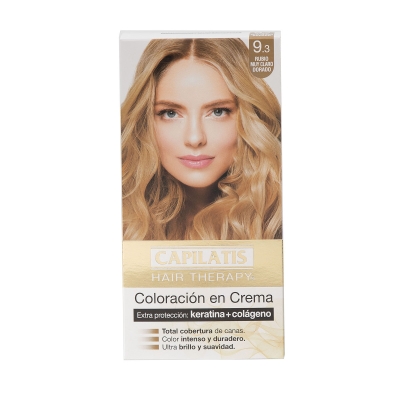Coloración Capilatis Rubio Muy Claro Dorado 9.3