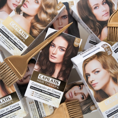 Coloración Capilatis Castaño Claro Caoba 5.6
