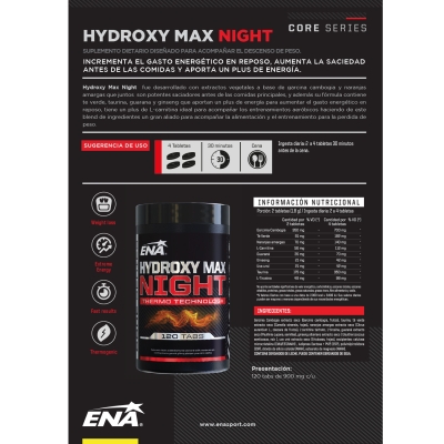 Ena Hydroxy Max Night x120tab