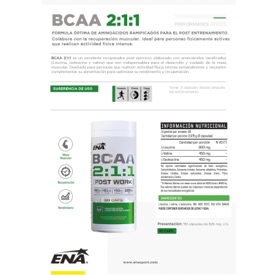 Ena Suplemento Deportivo x 90Cmp Bcca