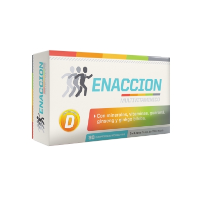 Enaccion Suplemento Multivitamínico x30Cmp