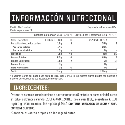 Ena Suplemento Deportivo Whey Protein x930g Cookies Y Cream
