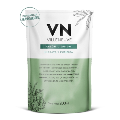 Jabon Liquido Vn Hidrata y Purifica doy pack x200 ml
