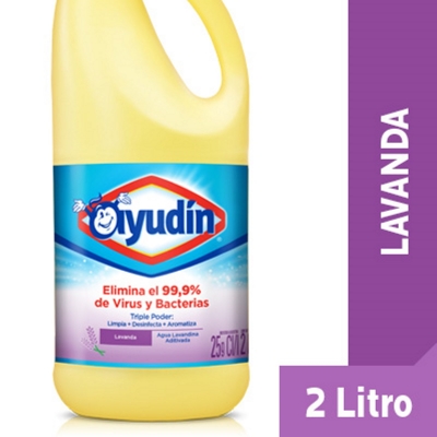 Lavandina Ayudín Triple Poder Lavanda x2Lt