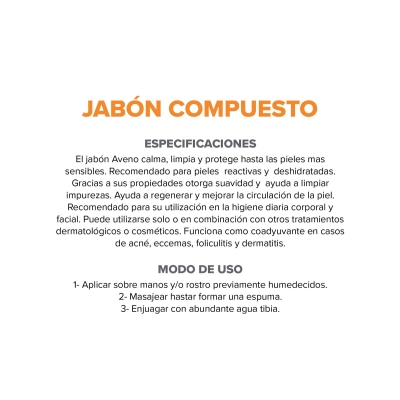 Jabón De Tocador Aveno x120gr