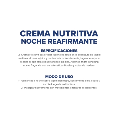 Crema Facial Dermaglos F Nutritiva Piel Normal  x70gr