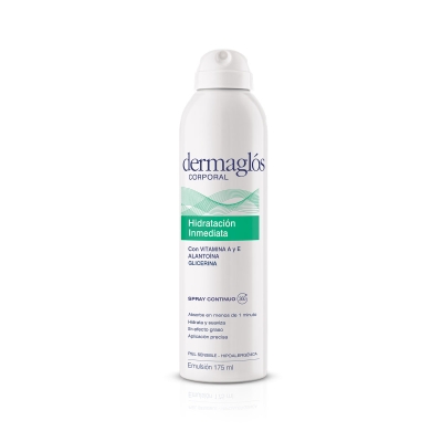 Crema Corporal Dermaglos Hidratación Inmediata Spray x175ml