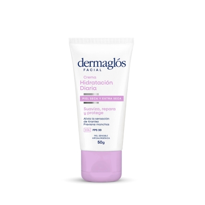 Dermaglós Facial Crema Hidratación Diaria Piel Seca y Extra Seca FPS 30 x50gr