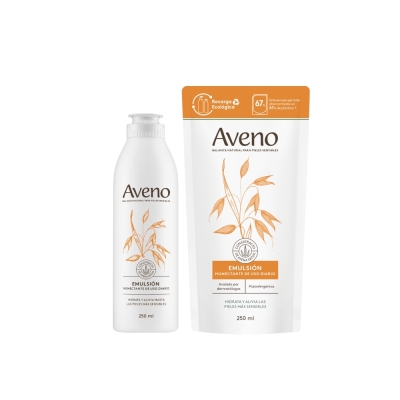 Kit Emulsión Aveno 250ml + Refill
