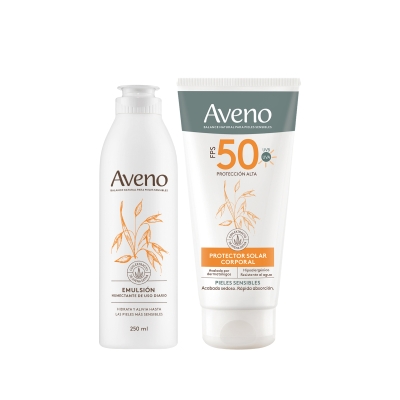 Kit Aveno Hidratación + Protección Corporal Emulsión 250ml