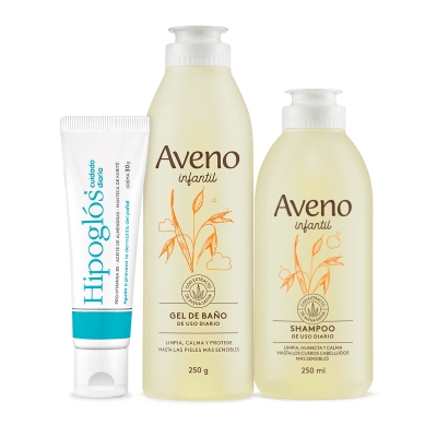 Kit higiene y protección Aveno + Hipoglós CD