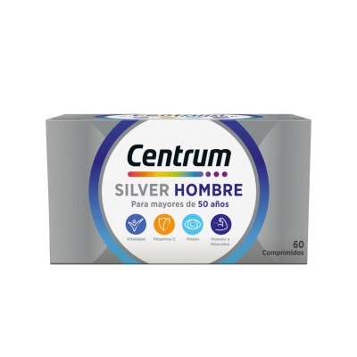 Centrum Silver Hombre x60 Comprimidos