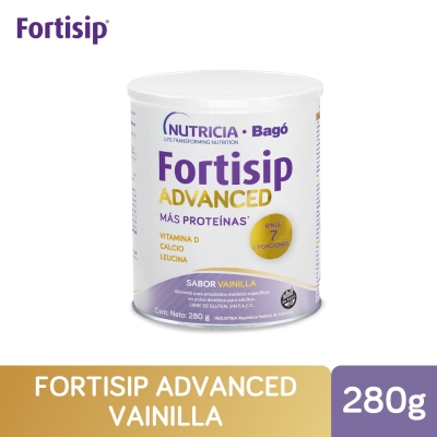 Fortisip Advanced Vainilla Lata x280g