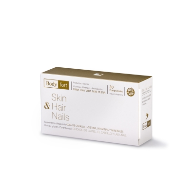  Suplemento Vitamínico Natufarma Body Fort Skin Hair & Nails x30com 