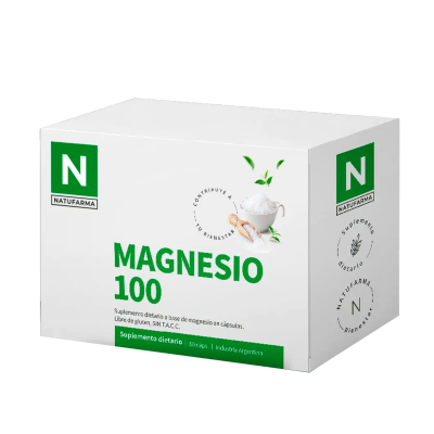 Natufarma Suplemento Dietario x 60 Cmp Magnesio 100