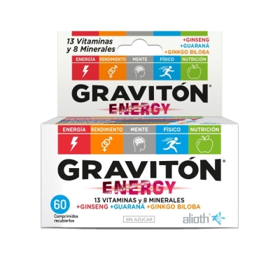 Suplemento Vitamínico Graviton Energy x60 Comprimidos