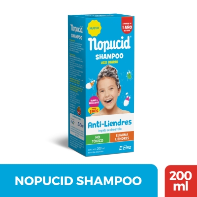 Nopucid Pediculicida x 200 ml Shampoo Uso Diario