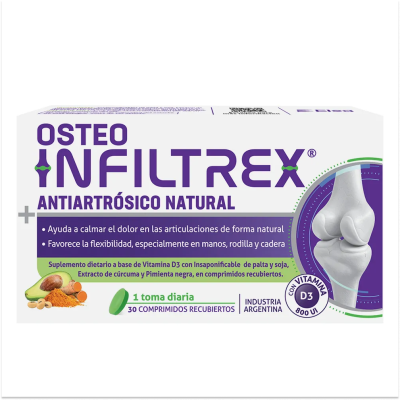 Suplemento Dietario Infiltrex Osteo Comprimidos X30