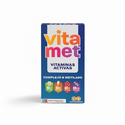Vitamet Completo B Metilado x30 Comprimidos