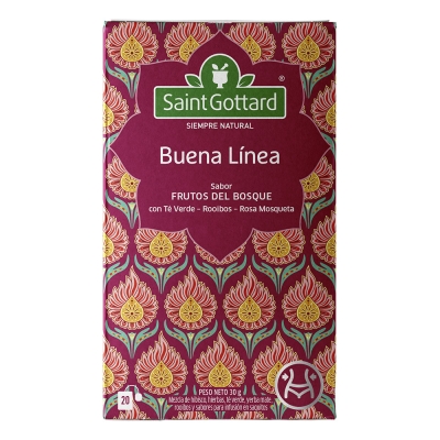 Te Saint Gottard Buena Linea Frutos Del Bosque x20un 