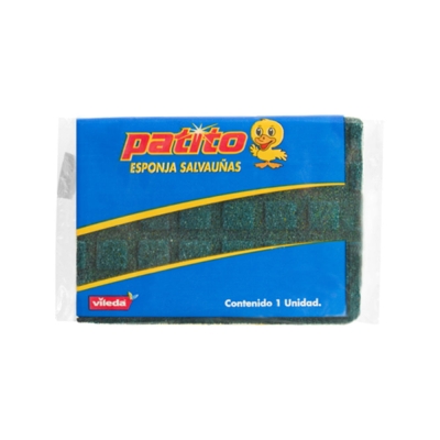 Esponja Patito Salvauñas
