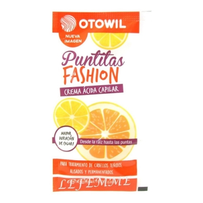 Tratamiento Capilar Otowil Crema Acida Puntitas Fashion x20gr