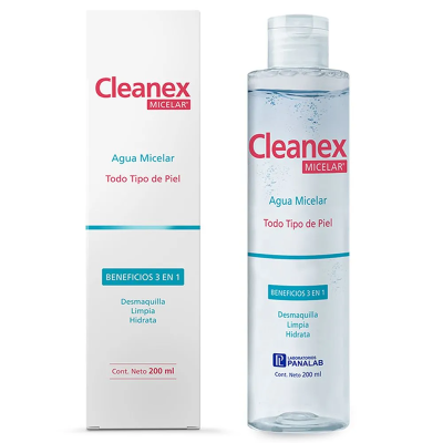 Cleanex Agua Micelar x 200 ml