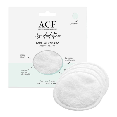 Pads Acf By Dadatina Para limpieza x 2 Unidades