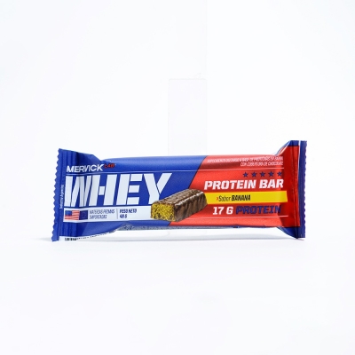 Barra Mervick Whey Protein Banana 35%Protein x46gr