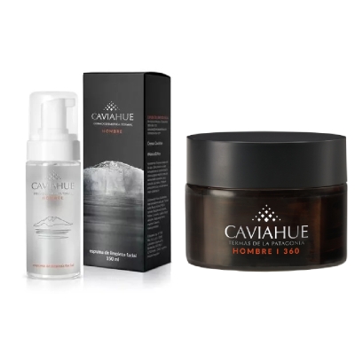 Combo Caviahue Limpieza Facial Hombre