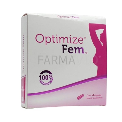 Nutriceutic Suplemento Dietario Optimize Fem x4Cápsulas 