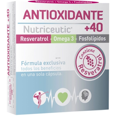 Nutriceutic Suplemento Dietario Antioxidante +40 x32caps