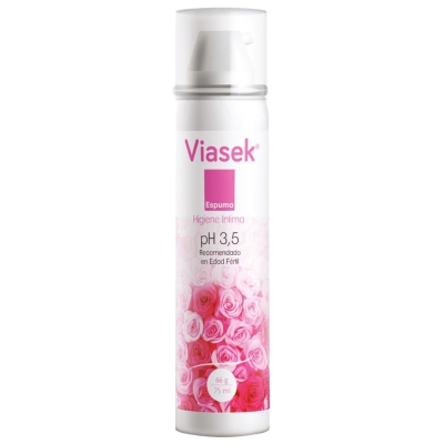 Viasek Espuma x75ml pH 3.5 Para Edad Fértil