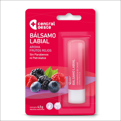 Balsamo Central Oeste Sabor Frutos Rojos
