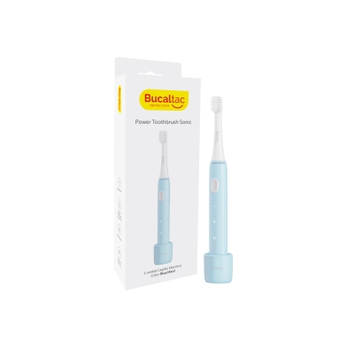 Cepillo Dental Bucal Tac Sonic Power Tootbrush Electrico Azul