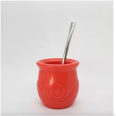 Mate Urbano Con Bombilla Acero