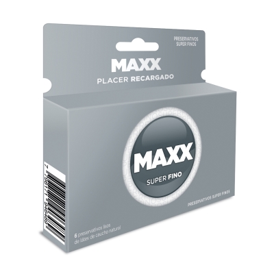 Preservativos Maxx Super Fino x6un