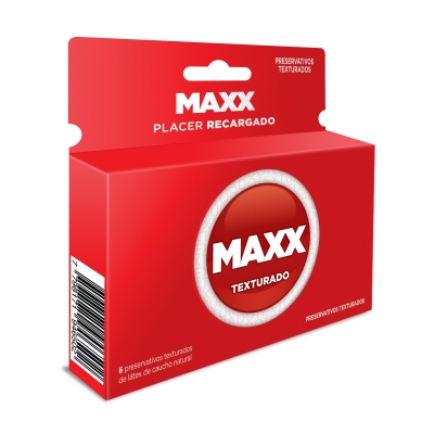Preservativos Maxx Texturado x6un