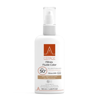 Protector Solar Cepage Solar Fps50 fluido Color x50ml