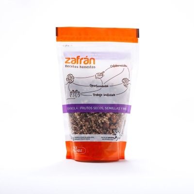 Zafran Granolas Frutos Secos, Semillas y Miel x300gr