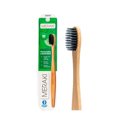 Cepillo Dental Meraki Bambu Adulto Suave