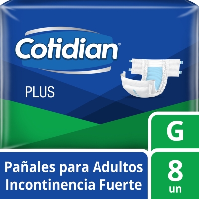 Pañal Adulto Cotidian Plus Grande x8 Unidades