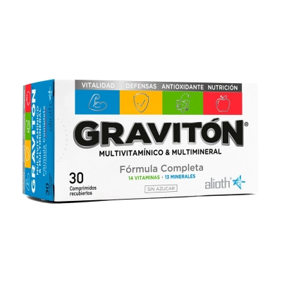 Gravitón Suplemento Vitamínico x30 Comprimidos